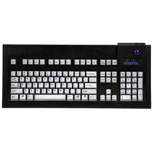 Classic 104 Trackball Black Buckling Spring PS2